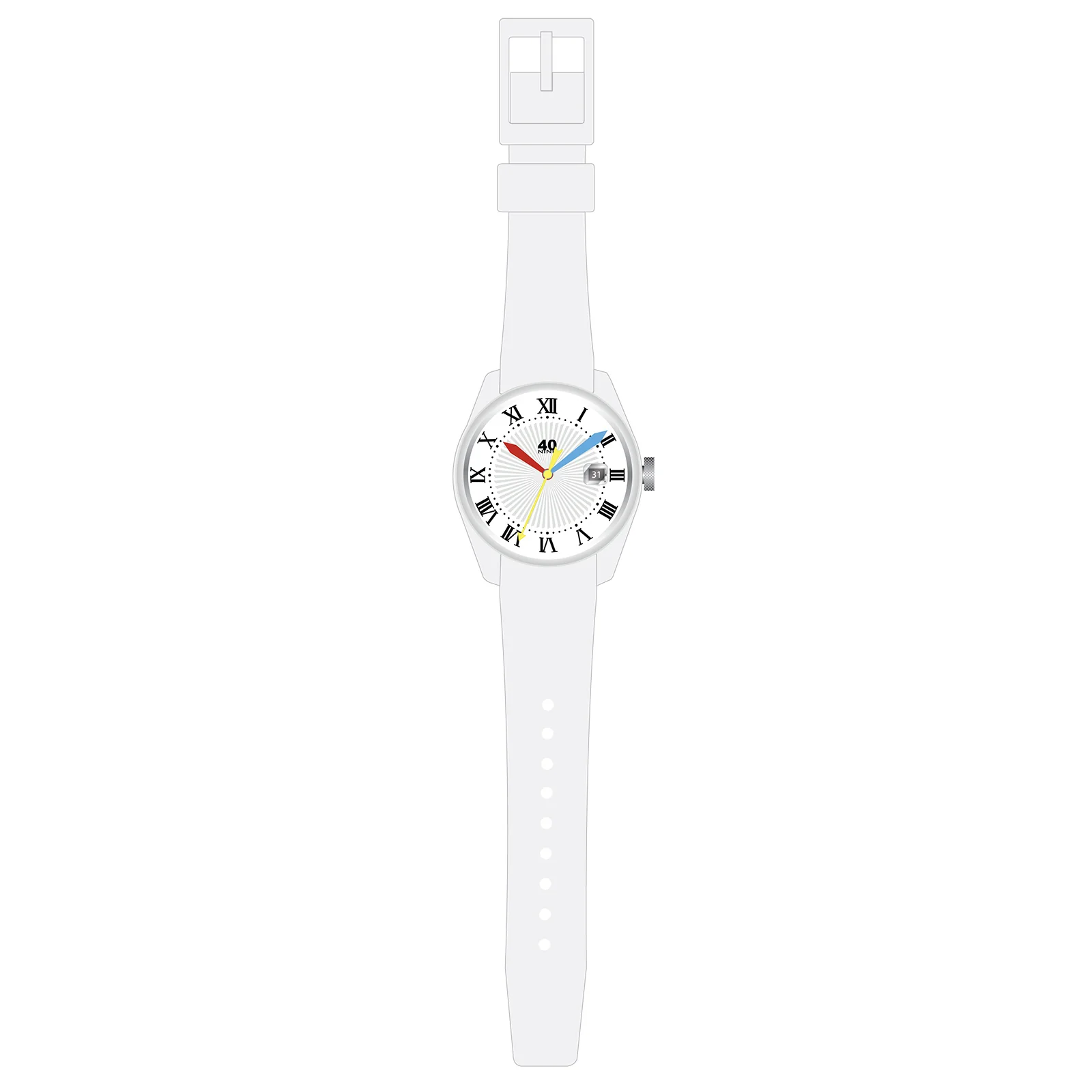 40N9.1W 40Nine Mens 43mm La Romana Watch - Image 3