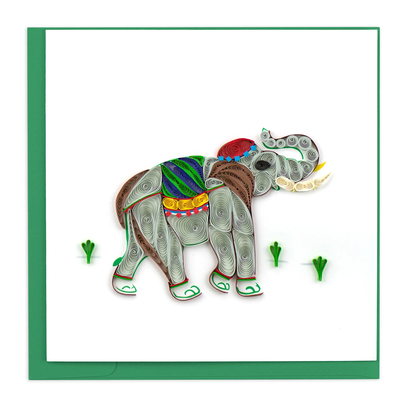 BL1010 Quilling Card – Elephant
