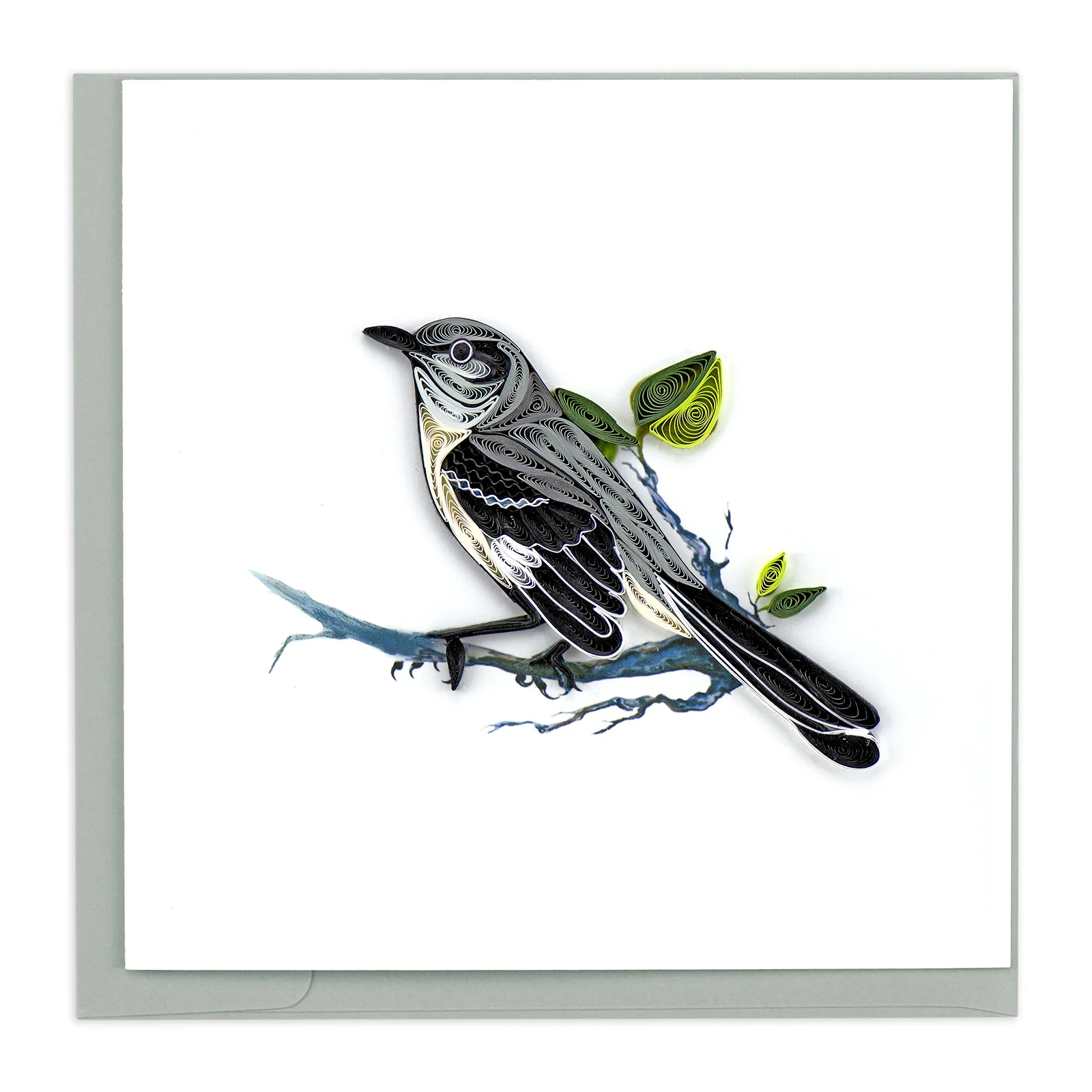BL1061 Quilling Card – Mockingbird