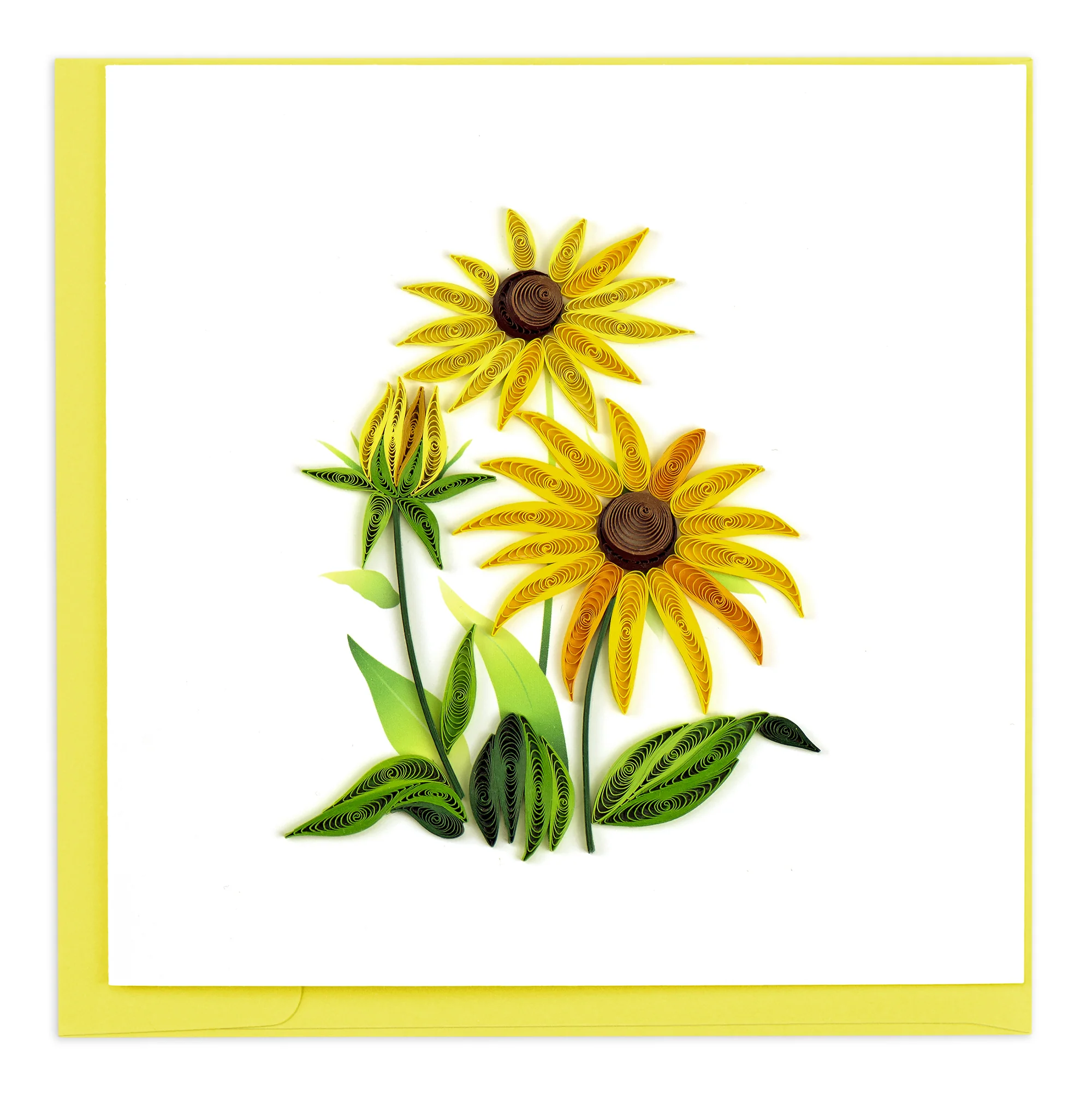 BL1091 Quilling Card – Black-Eyed Susan