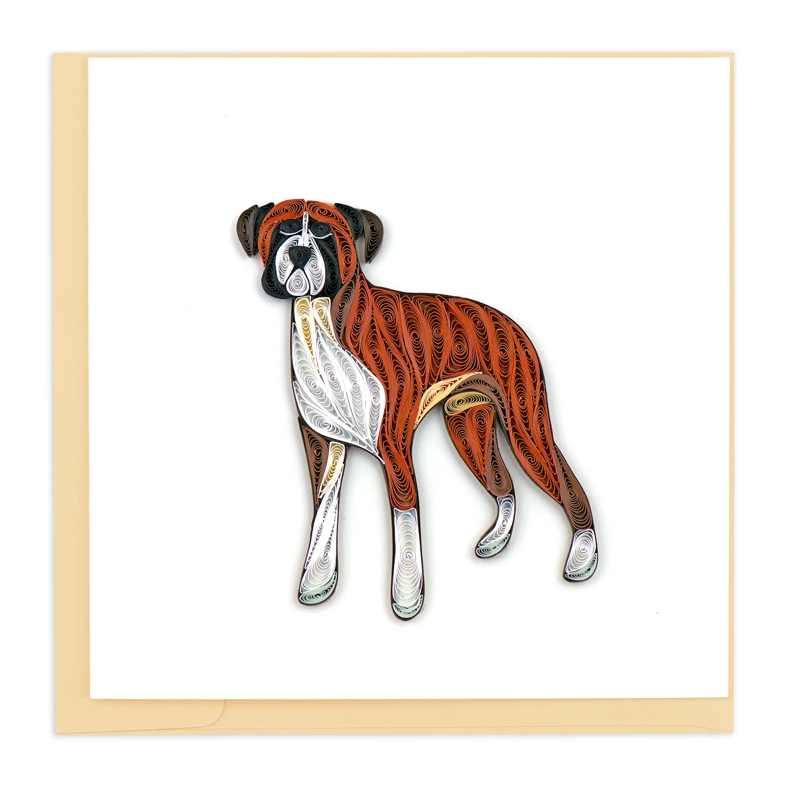 BL1119 Quilling Card – Boxer