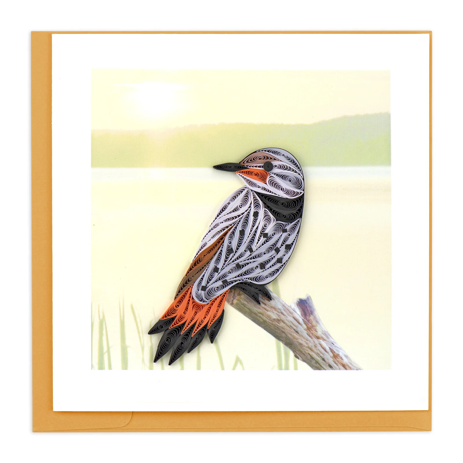 BL1121 Quilling Card – Northern Flicker