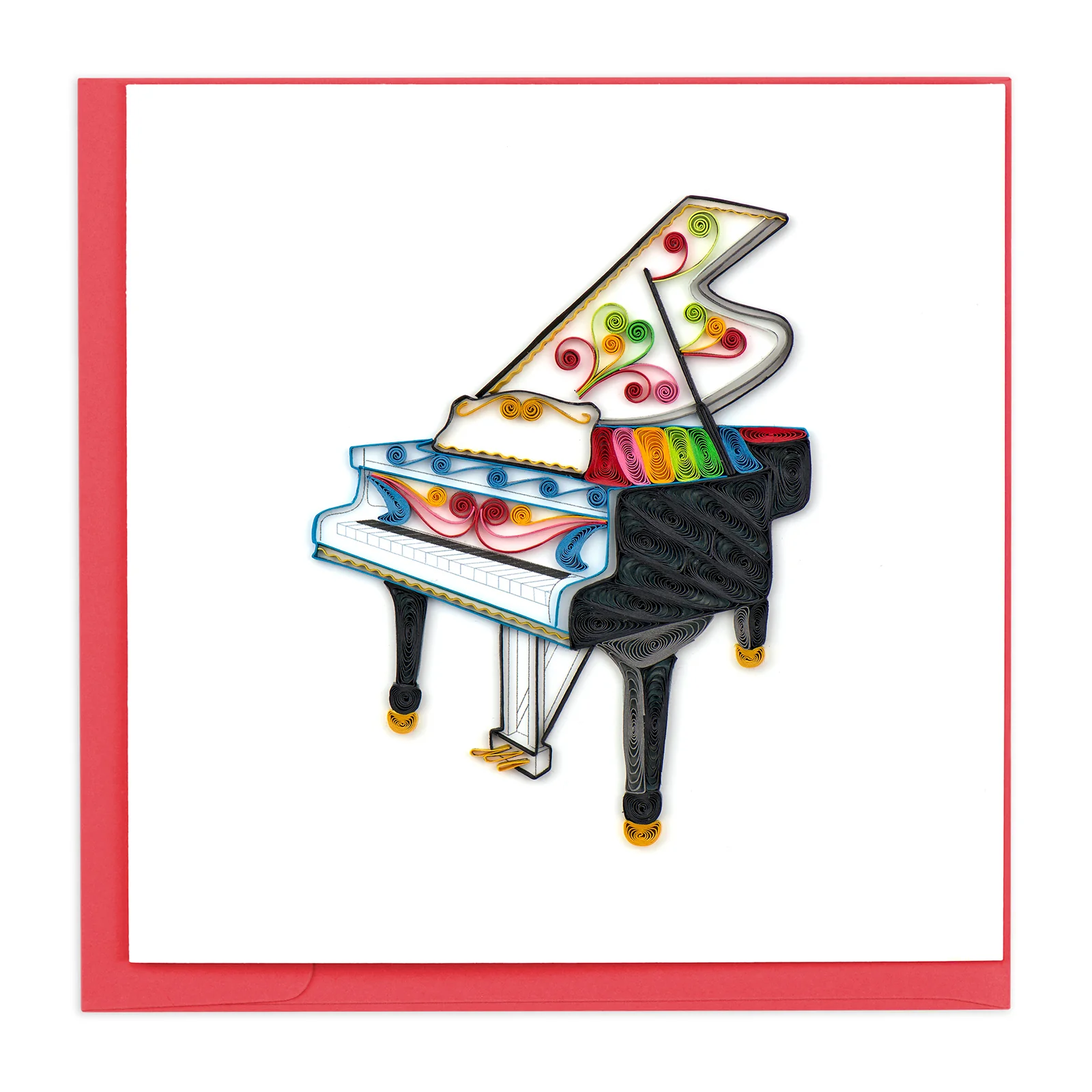 BL1161 Quilling Card – Grand Piano