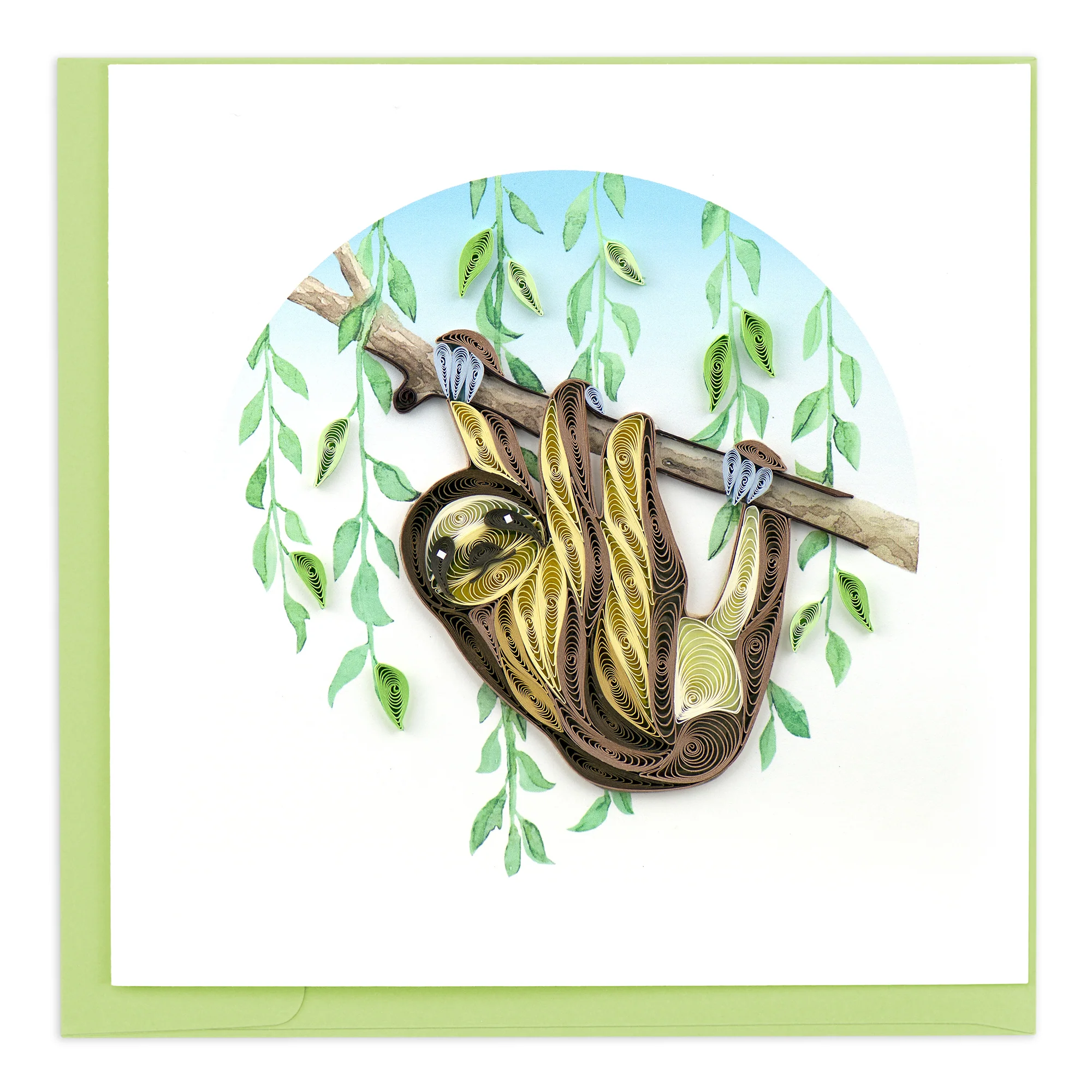 BL1166 Quilling Card – Sloth
