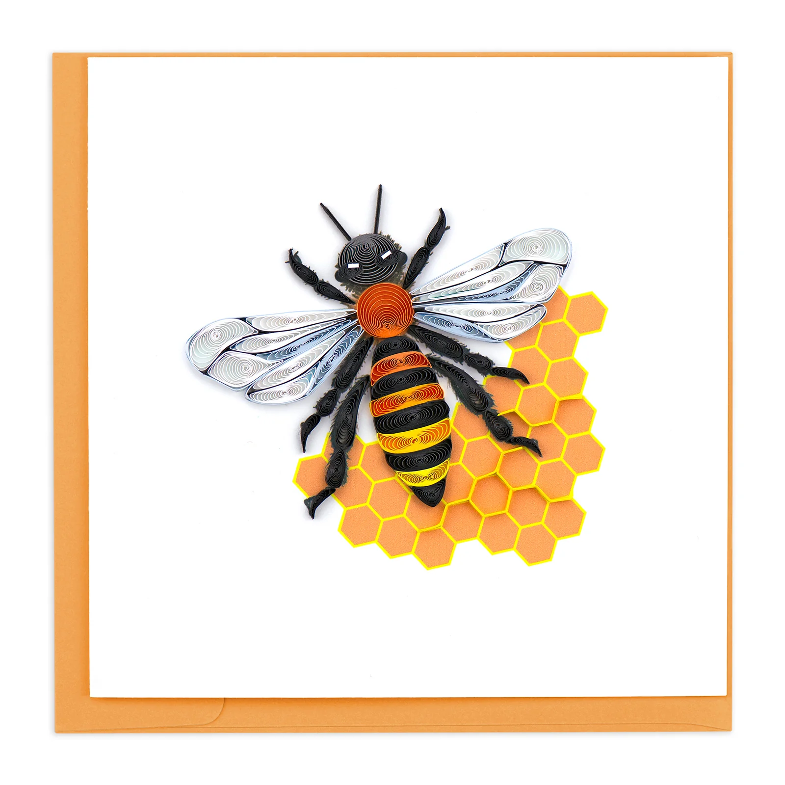 BL1201 Quilling Card – Honey Bee