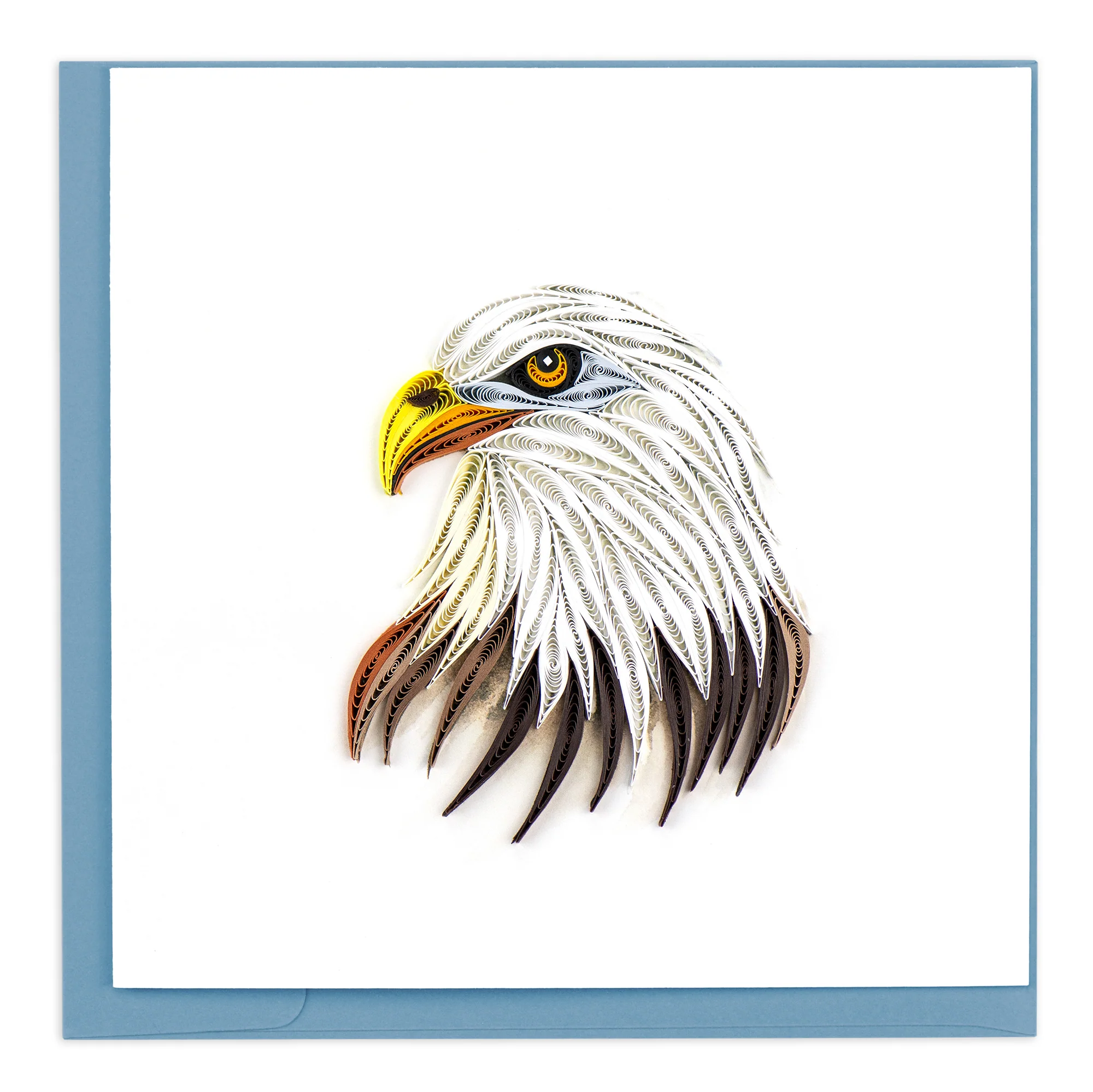 BL1234 Quilling Card – Bald Eagle