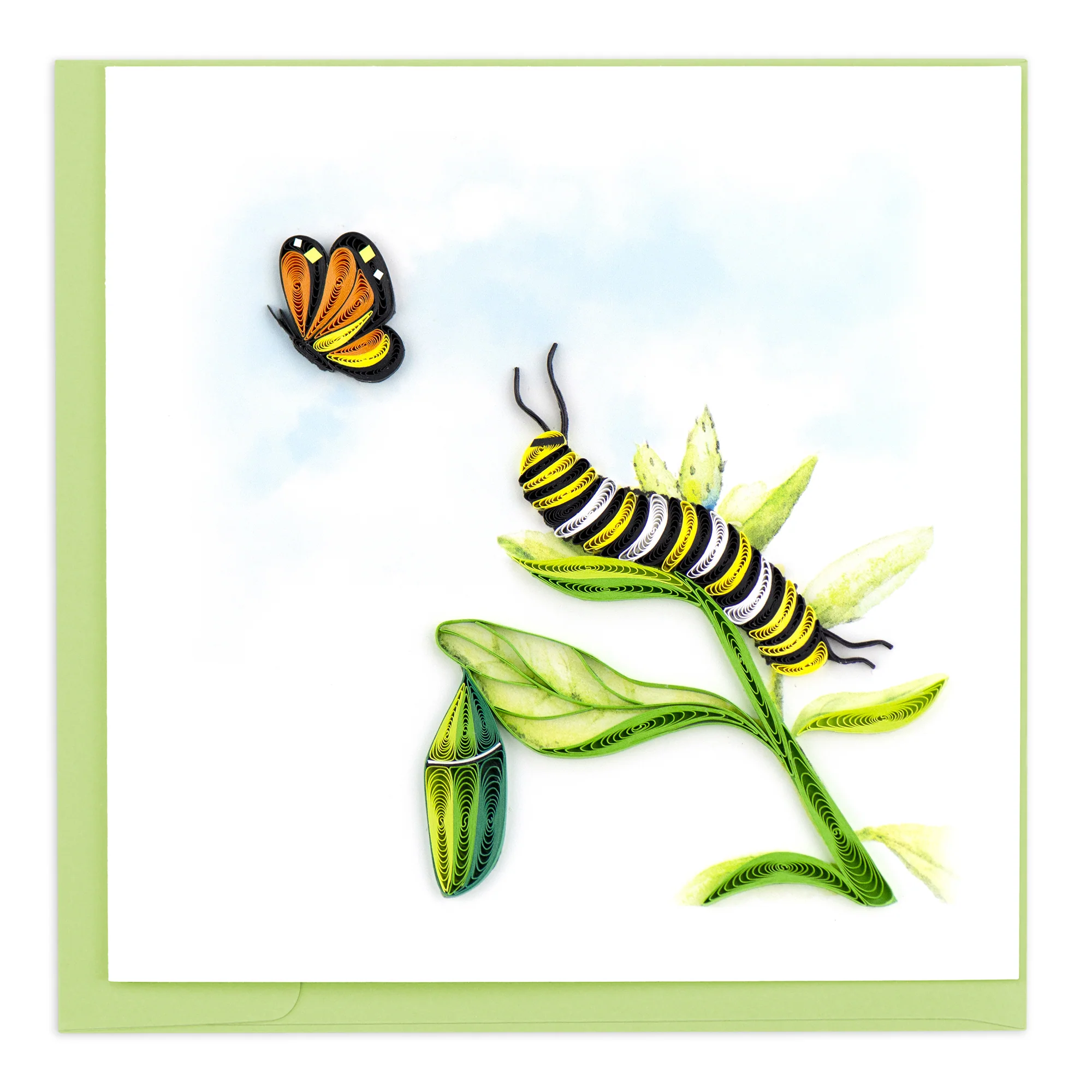 BL1252 Quilling Card – Caterpillar