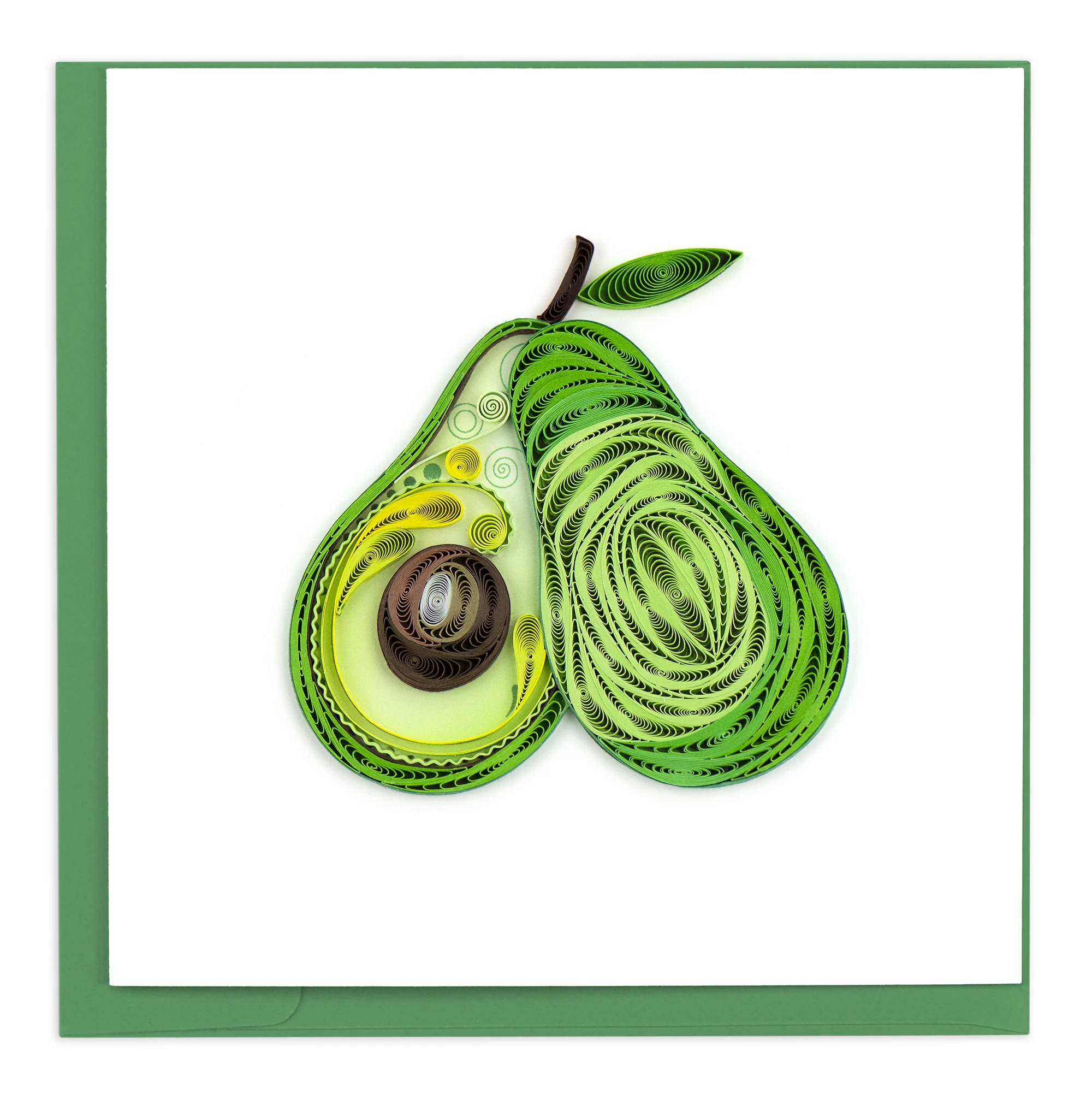 BL1257 Quilling Card – Avocado