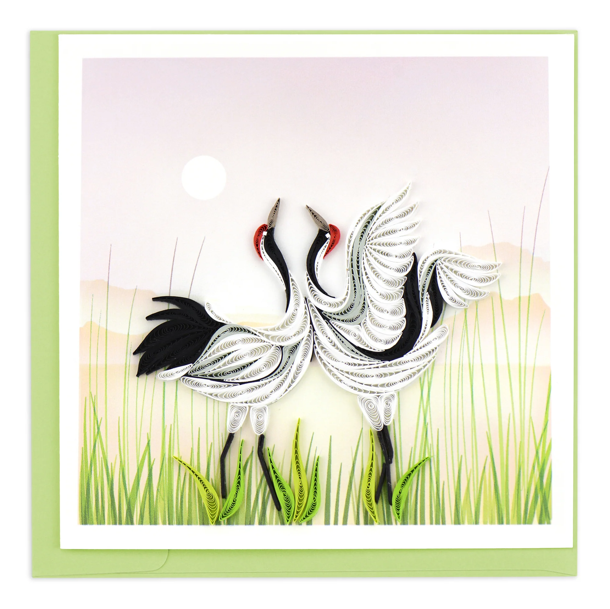 BL1286 Quilling Card – Cranes