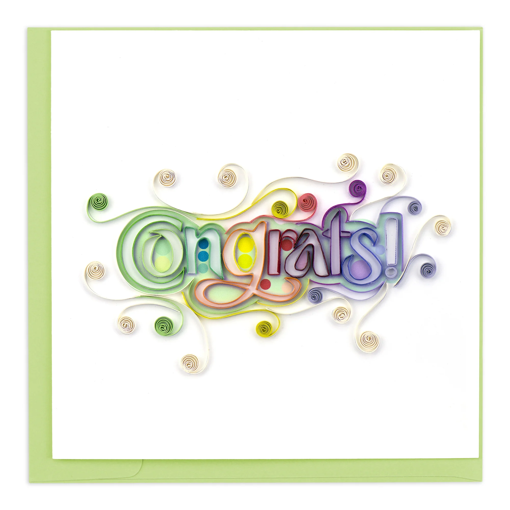 CG800 Quilling Card – Congrats
