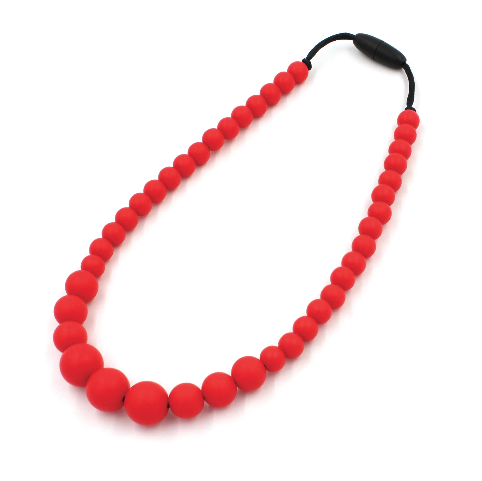 Christmas Red Silicon rubber bead necklace - Image 6