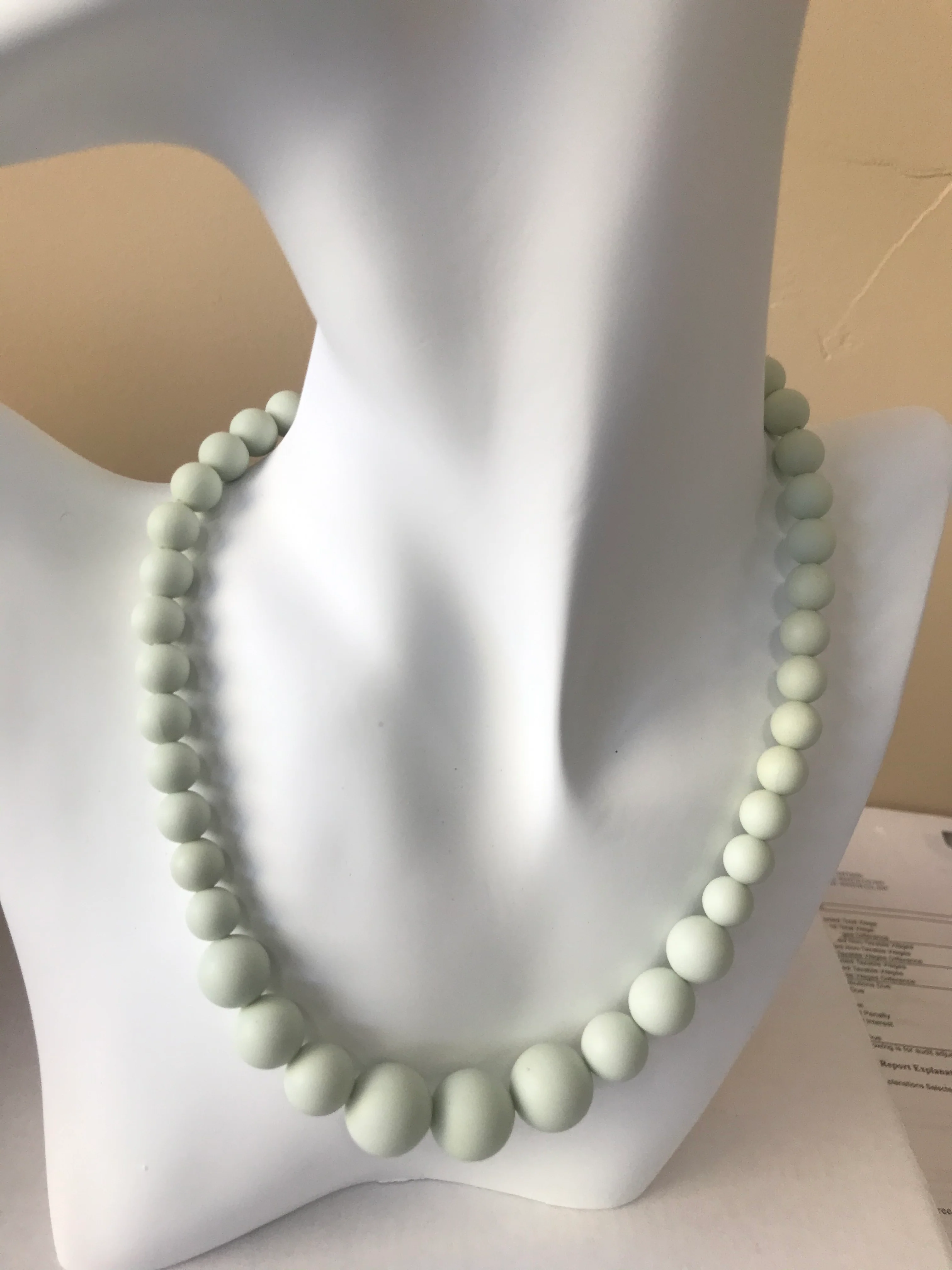 Dove Silicon rubber bead necklace - Image 7