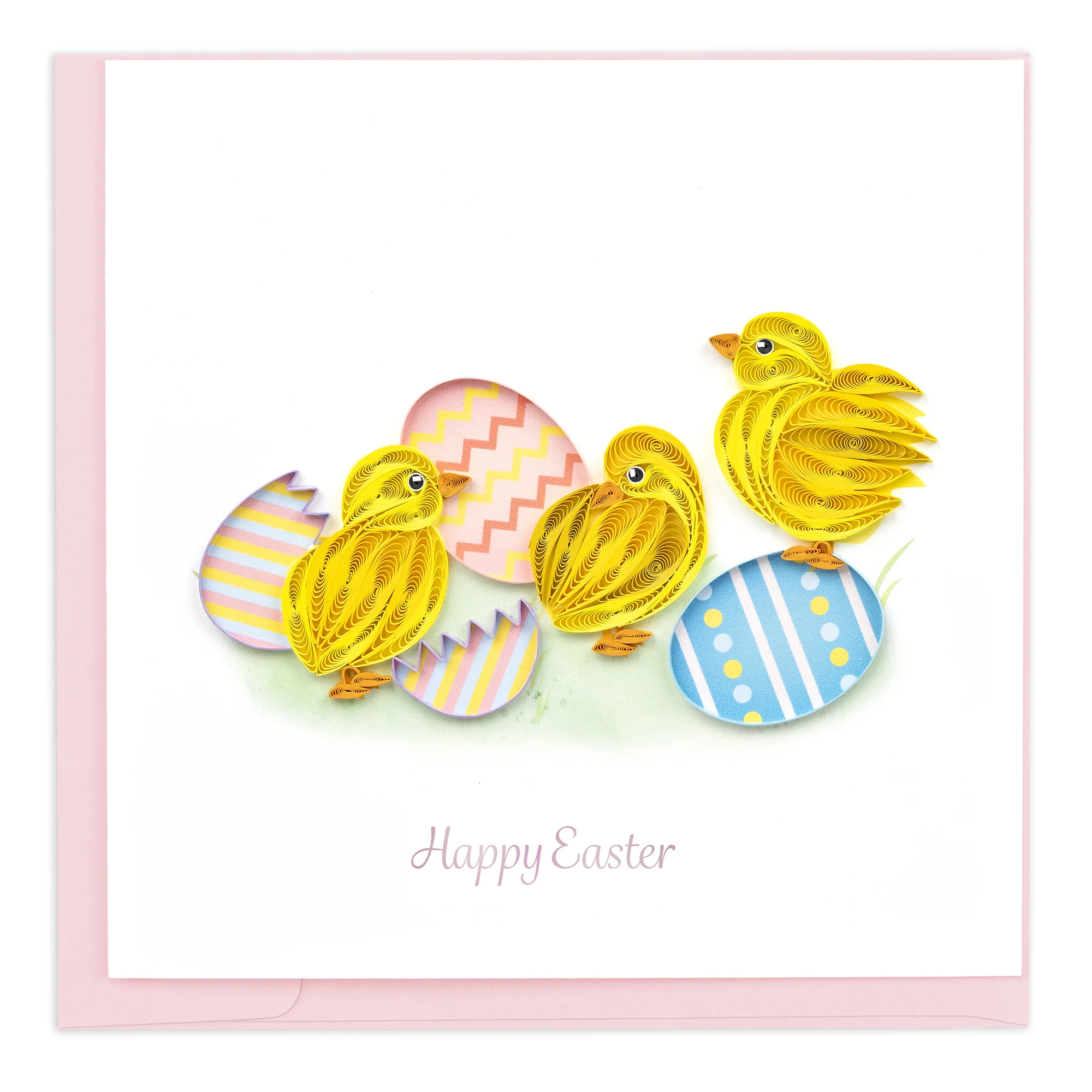 HD6053 Quilling Card – Easter Chicks