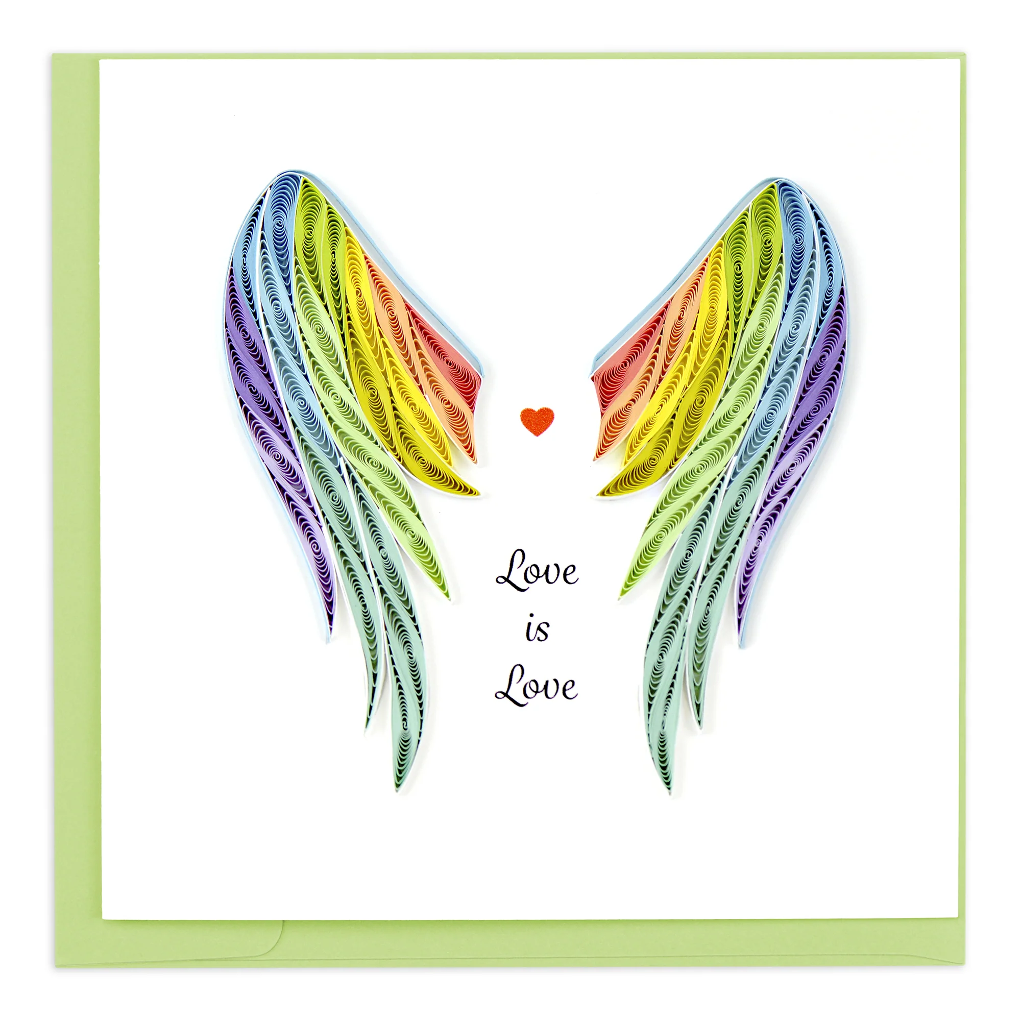 LV250 Quilling Card – Pride Wings