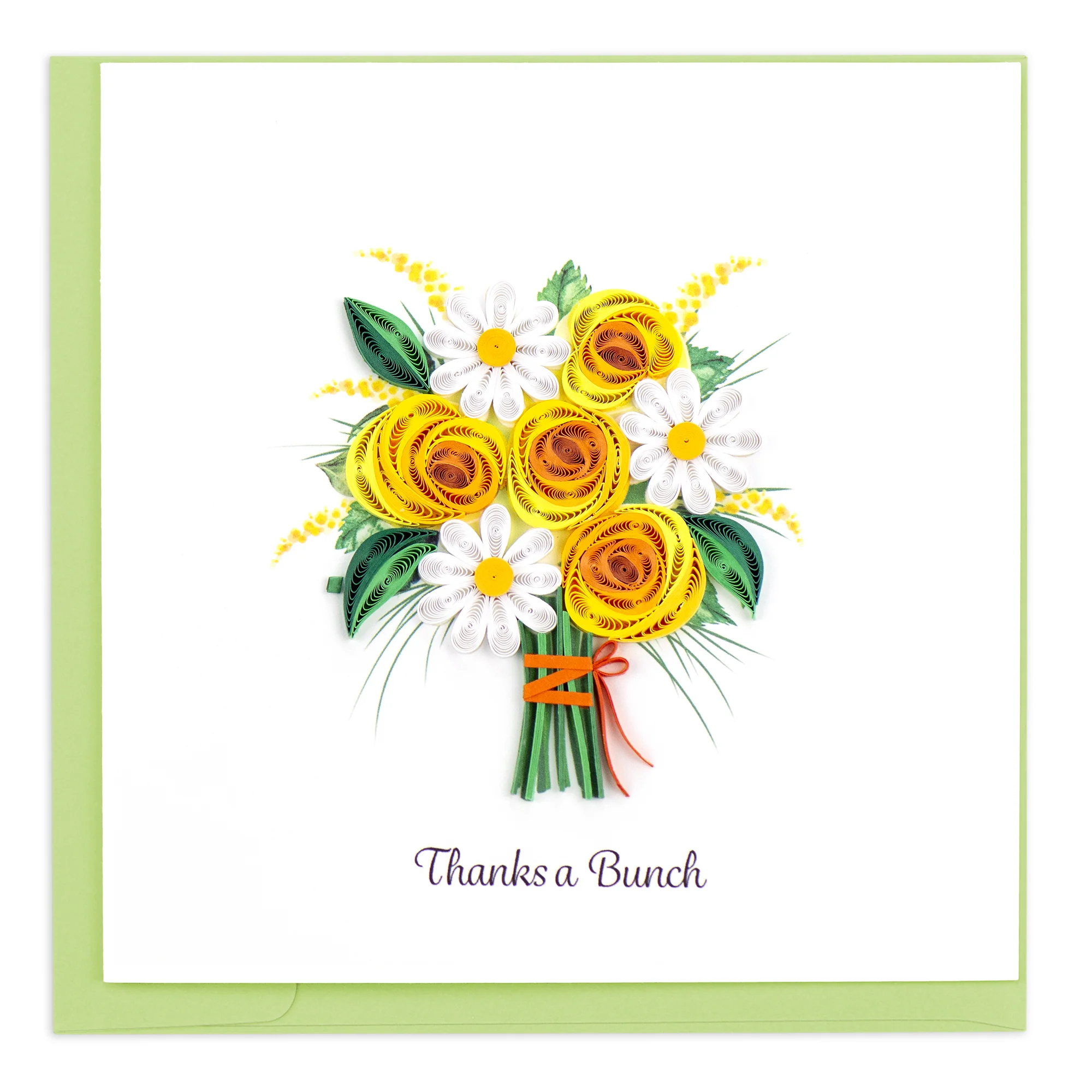 TY009 Quilling Card – Thanks a Bunch