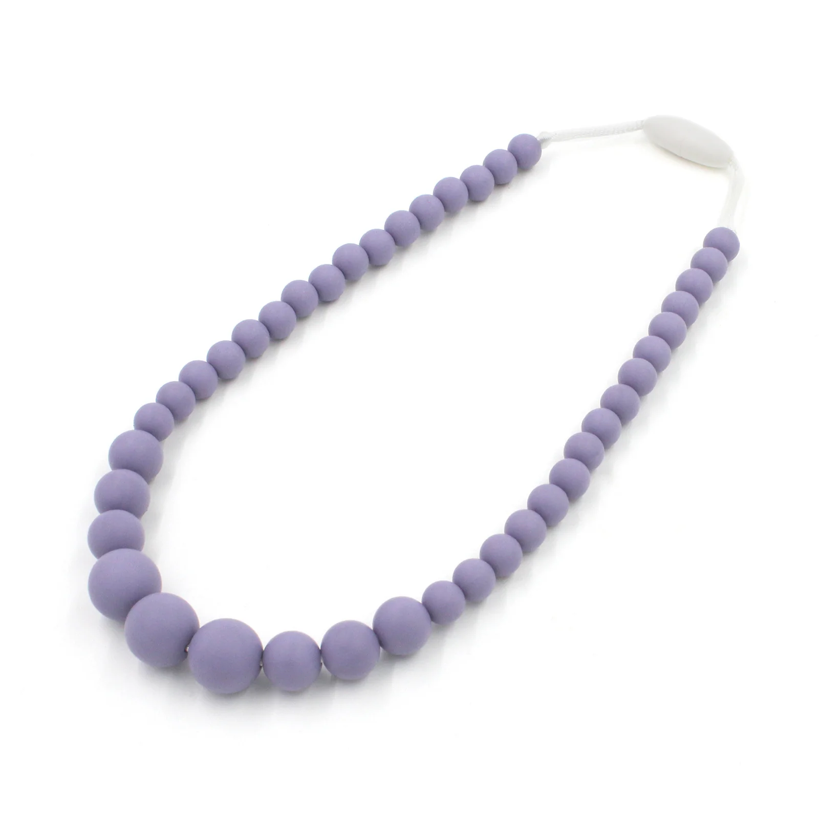 Wink Purple Silicon rubber bead necklace - Image 5